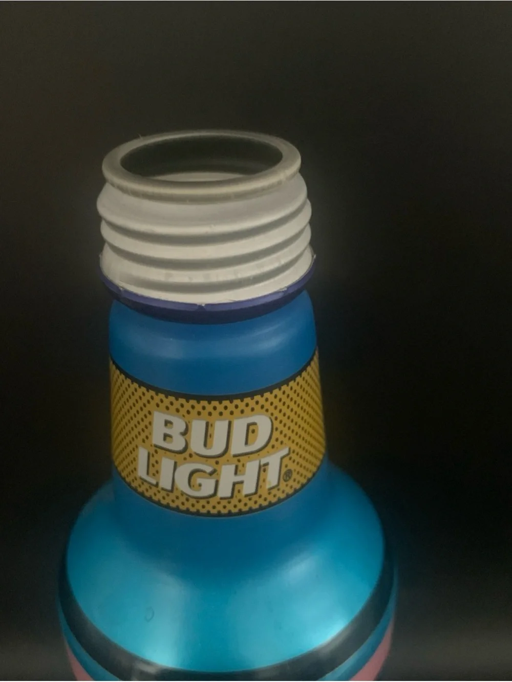 Vintage Beer Can Budweiser Bud Light 90's Throw Back Rad Forever 16Oz Empty
